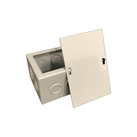 back plate for junction box|junction box cover with knockout.